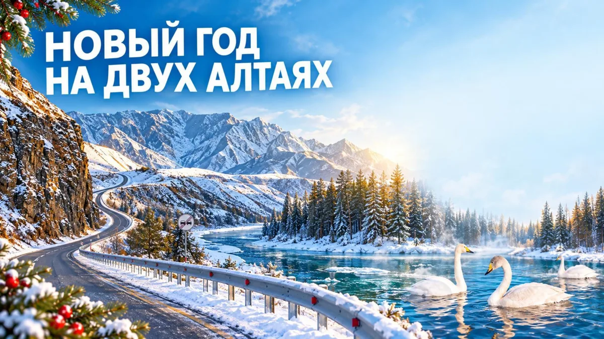 ❄️ Новогоднее путешествие "Новосибирск — Два Алтая!"