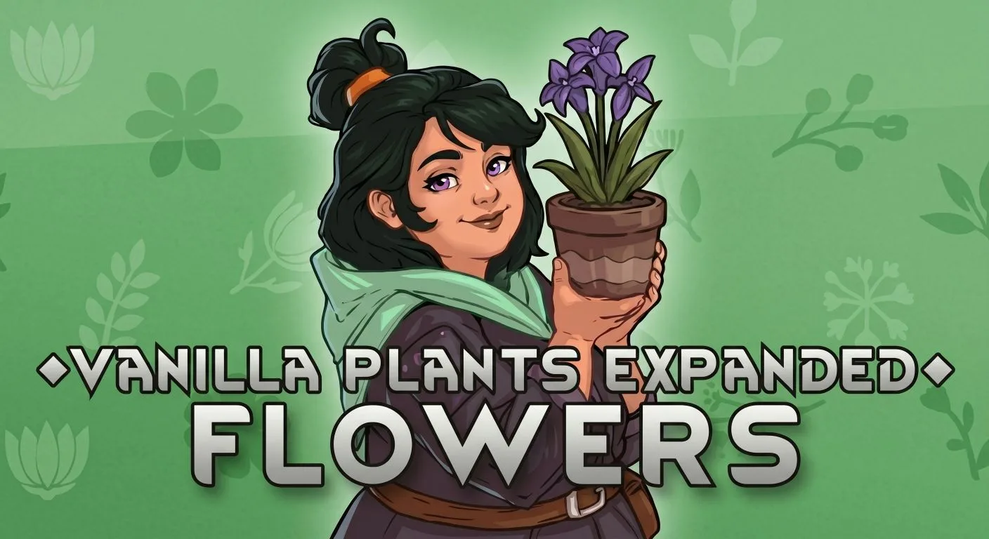 🌼Немного информации про будущий мод Vanilla Plants Expanded - Flowers