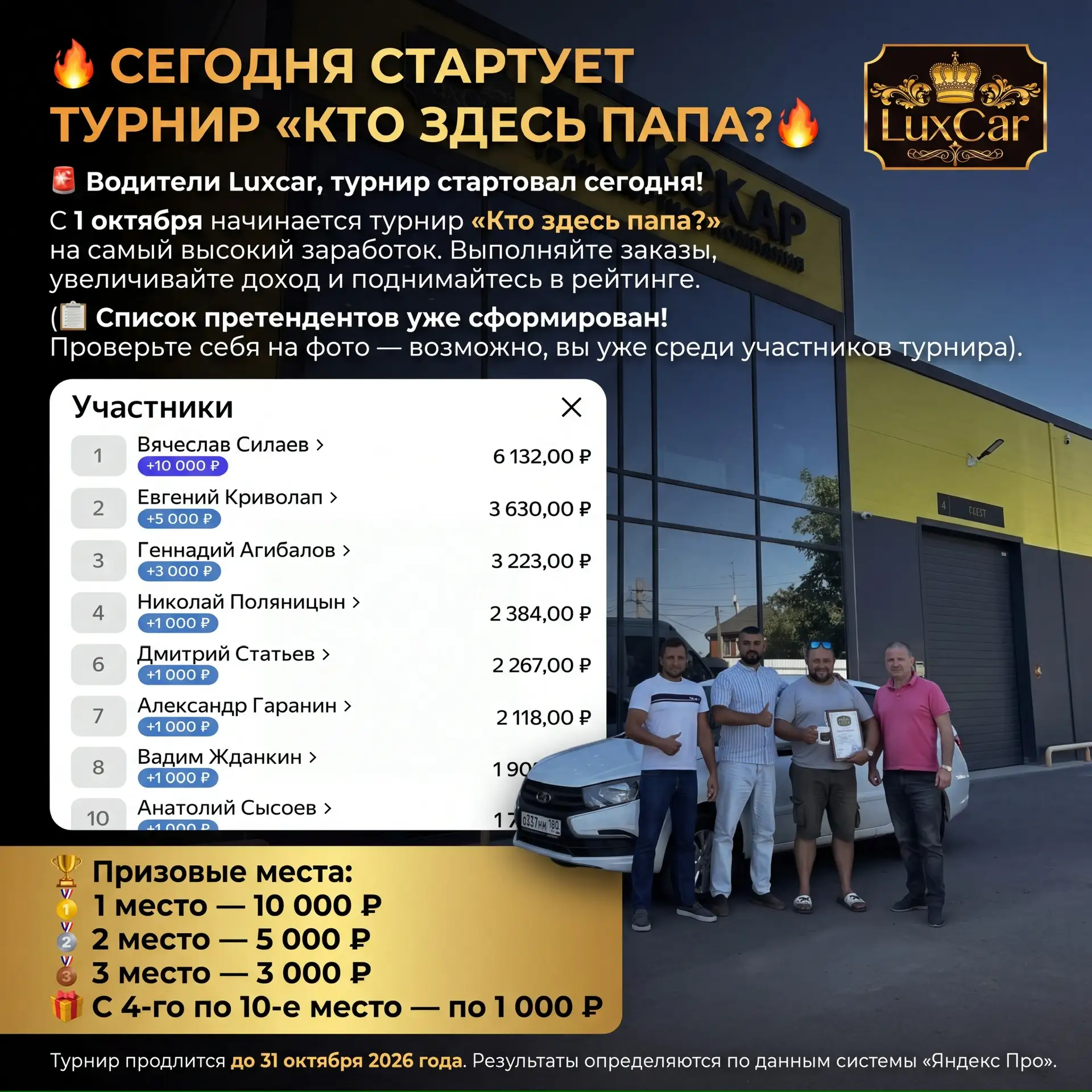 🔥 СЕГОДНЯ СТАРТУЕТ ТУРНИР «КТО ЗДЕСЬ ПАПА?»🔥