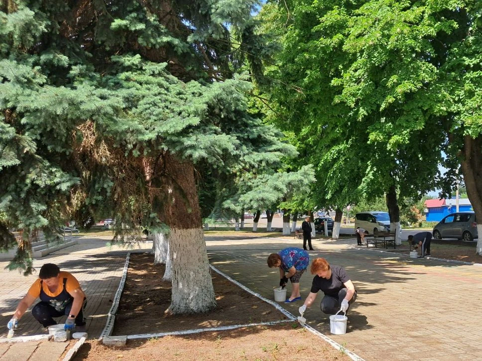 🌿 Чистота и порядок!

Сегодня, 19 июня, сотрудники Дома культуры и библиотеки станицы Дмитриевской 