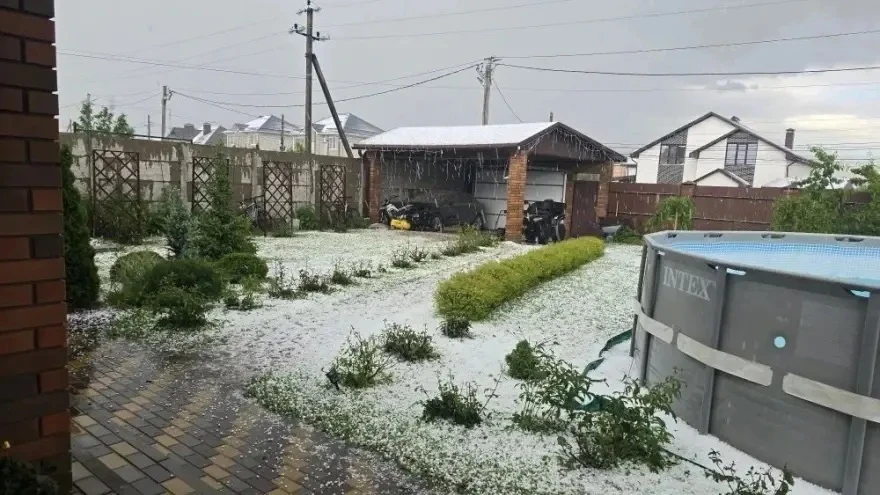 ❄️Град выпадет местами по Воронежской области 17 июня