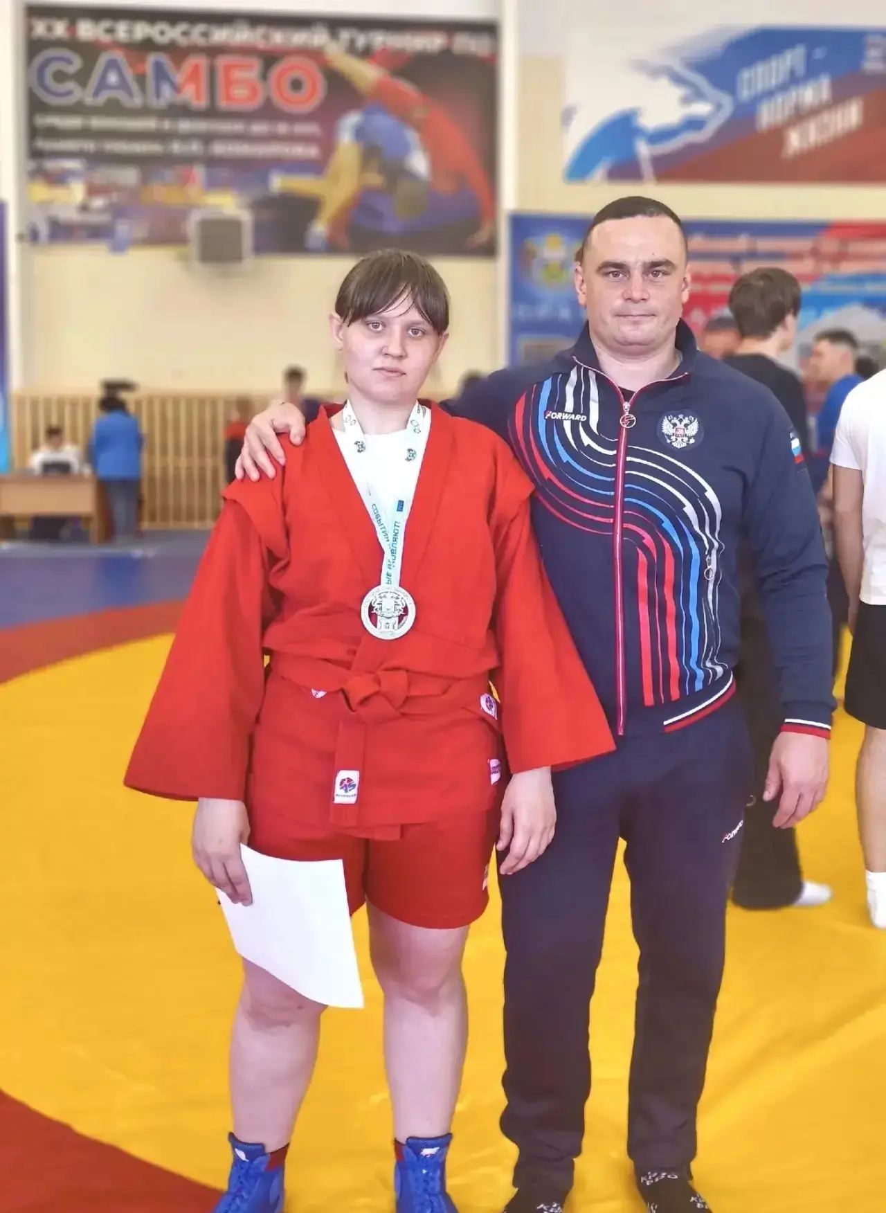 🇷🇺В г. Ишим прошёл всероссийский турнир памяти тренера Н.П. Комарова по самбо среди юношей и девуш