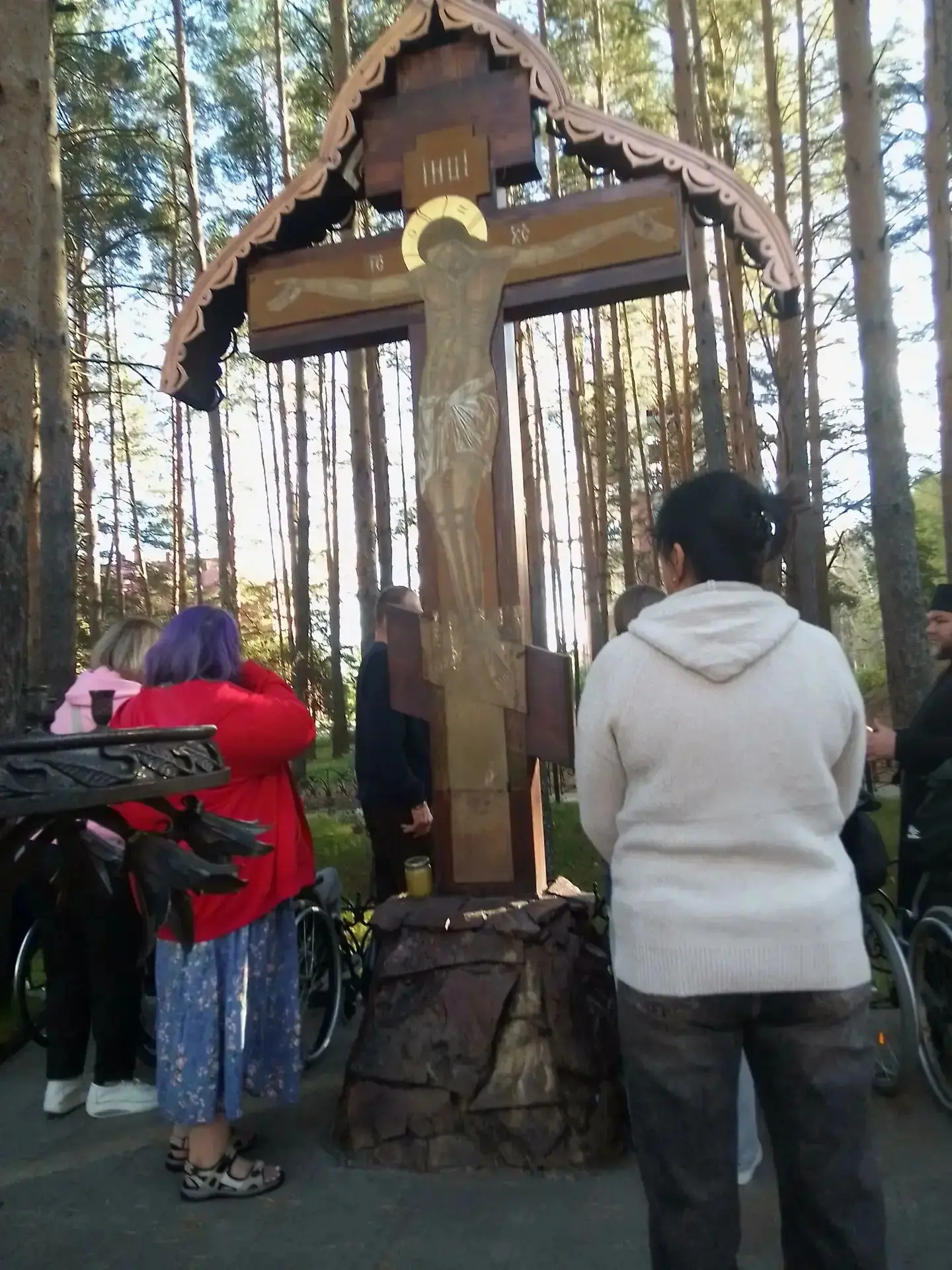 Паломники из санатория «Самоцвет» посетили мужской монастырь Новомучеников и Исповедник...