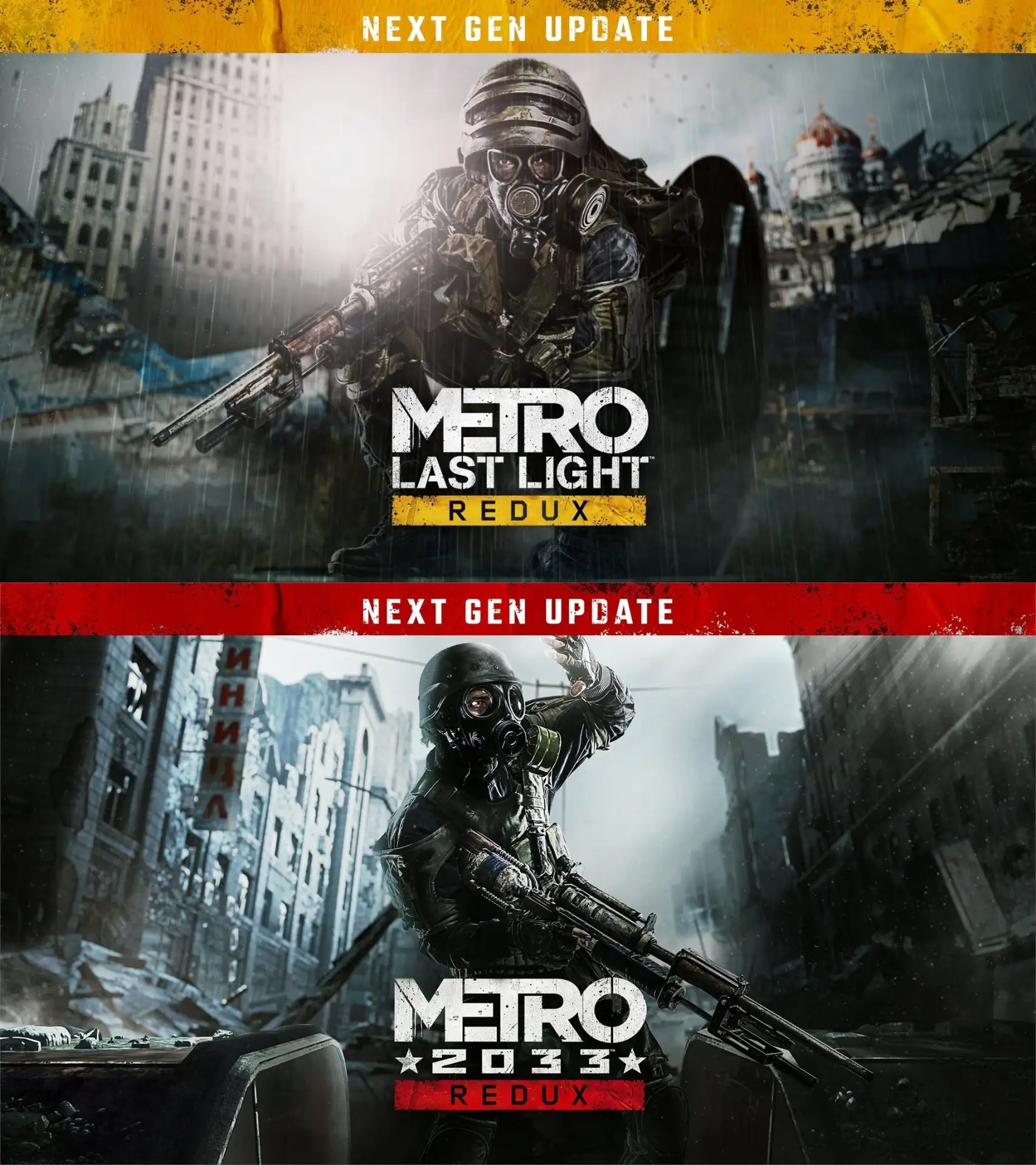⚡ Metro 2033 и Metro Last Light получат бесплатное обновление для Xbox Series X|S и PS5.