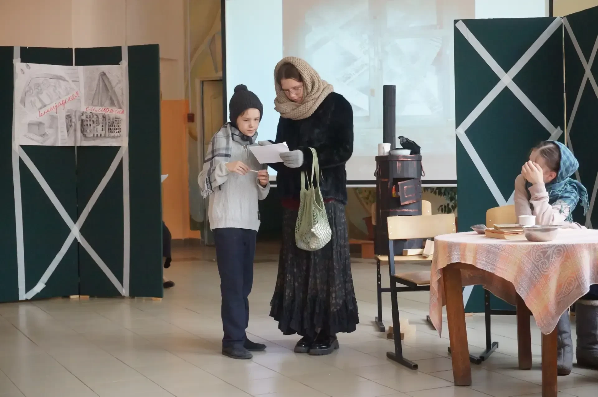 🌟🎭🎗Театральная студия «Артишок» приняла участие в праздновании 81-годовщины Победы в Великой Отечест