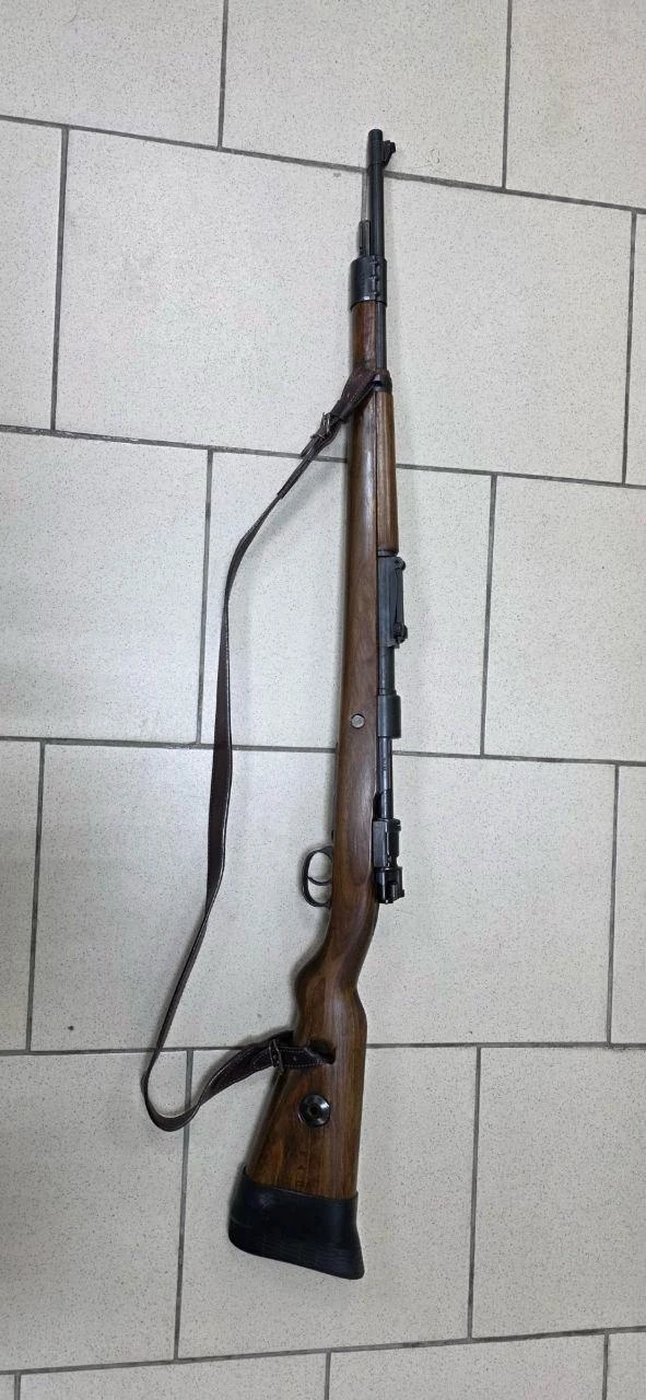 карабин ОЦ-63 ( Mauser 98k немецкая магазинная винтовка ), калибр - 8*57JS, 1944 года выпуска 
Волго
