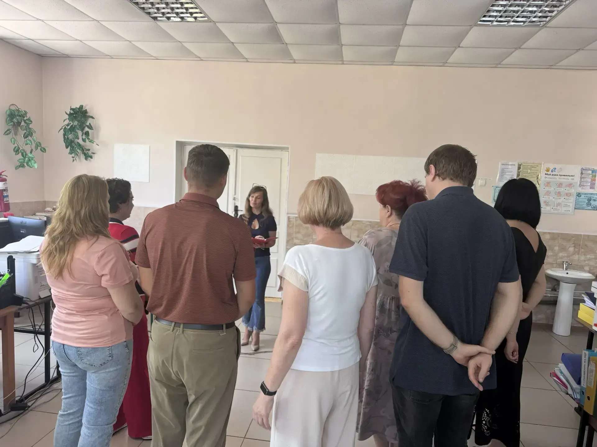 В Центрально-Городском районе Горловки прошла встреча с трудовым коллективом