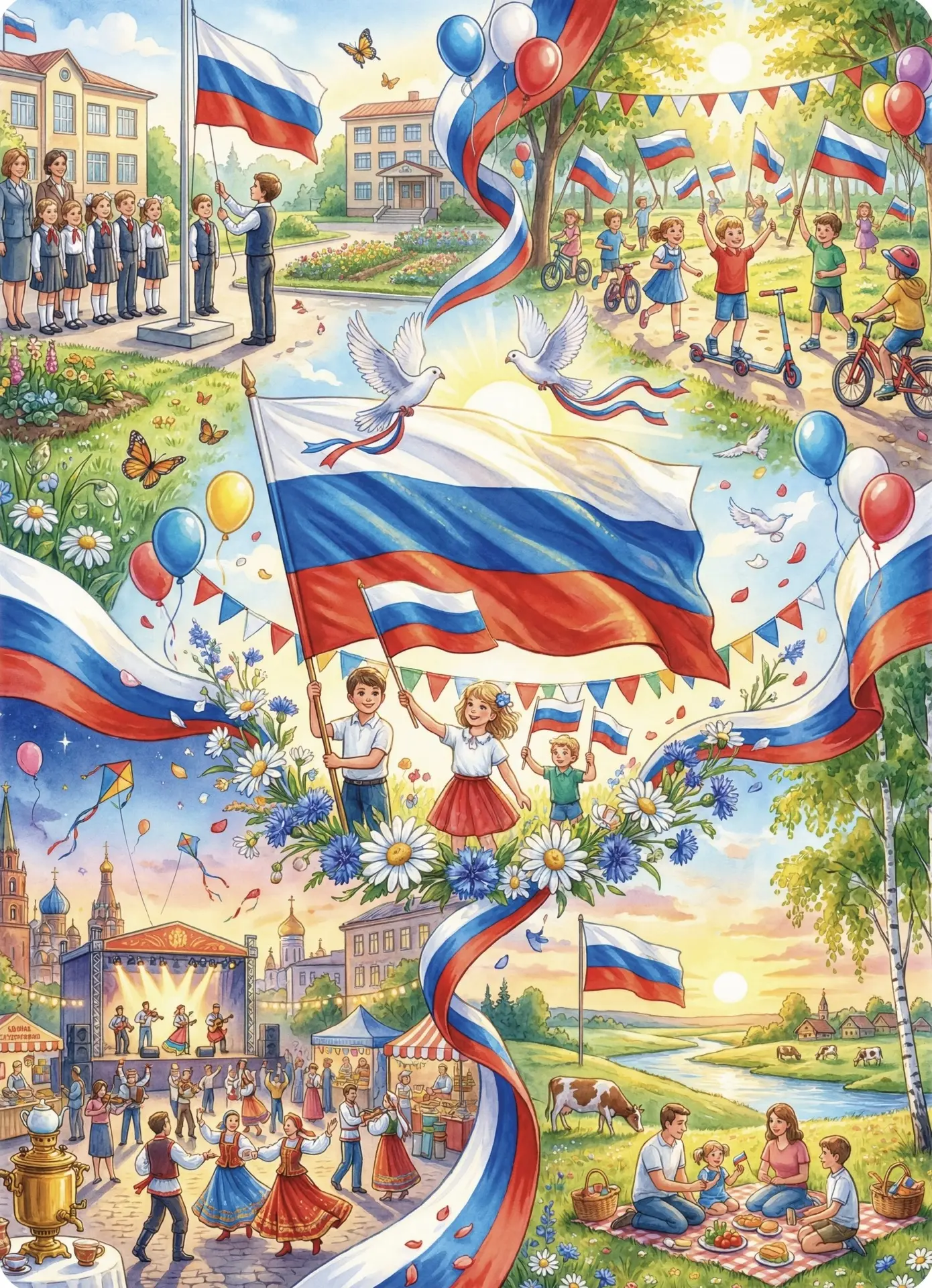 🎉 В преддверии Дня Государственного флага России! 🇷🇺