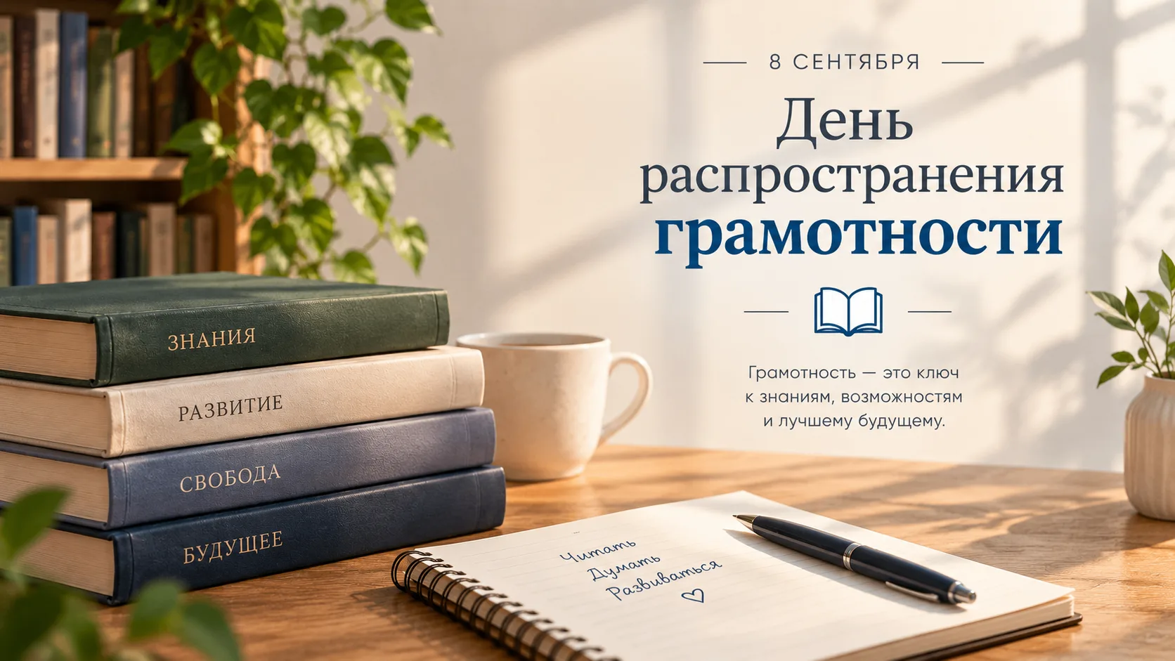 8 сентября — День распространения грамотности