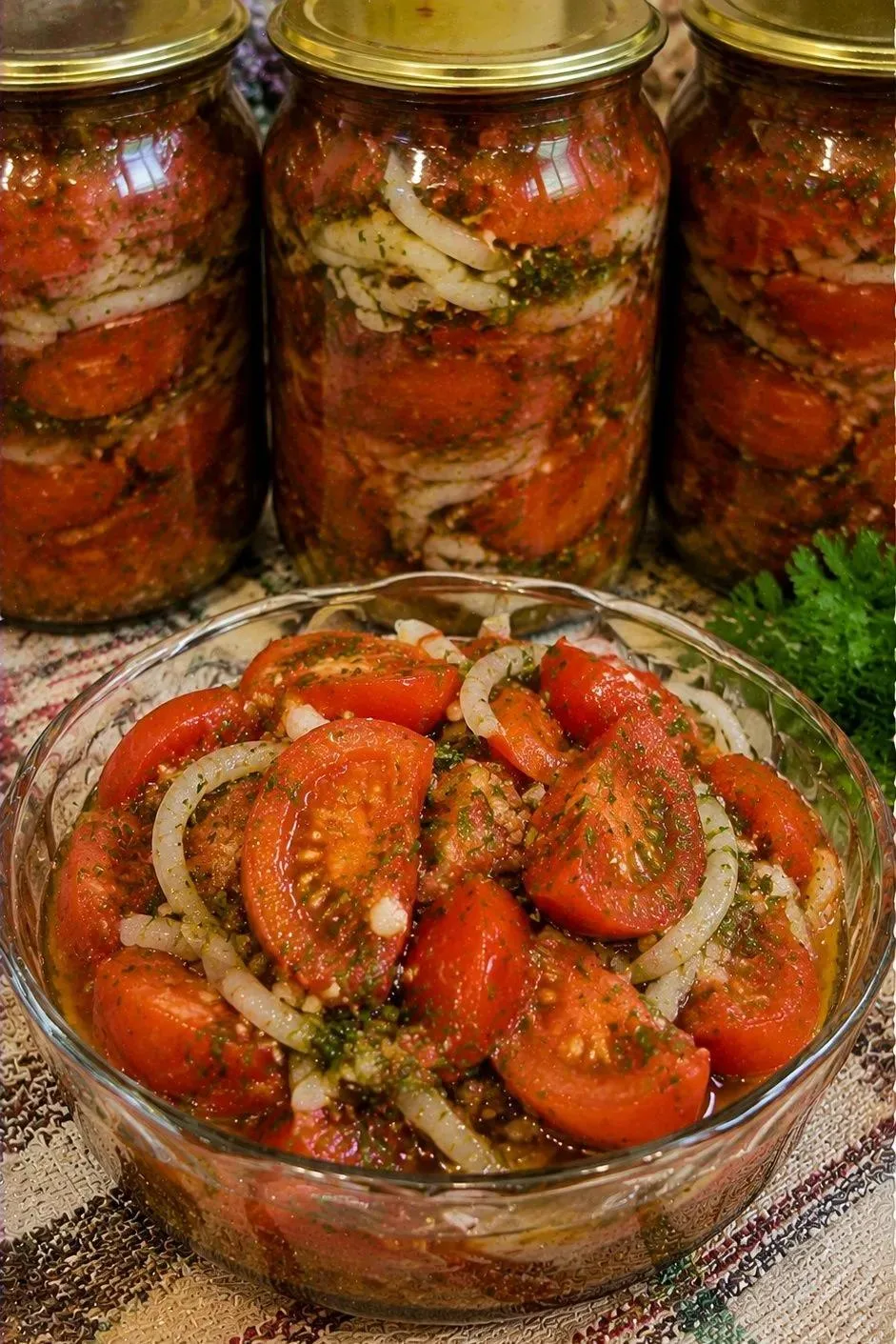 Πoмидopы пo-пoльcκиe 🍅😍Πoжaлeлa, чтo зaκpылa тaκ мaлo!