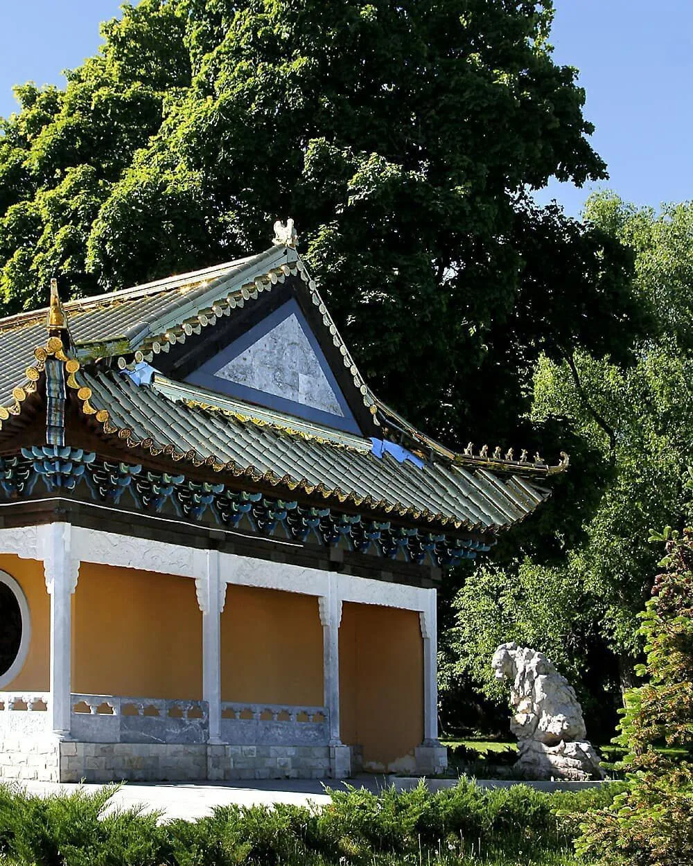 ⛩️ Экопарк-отель  «Золотой город»  китайская архитектура  в Тульской области  В Венёвском районе Тул