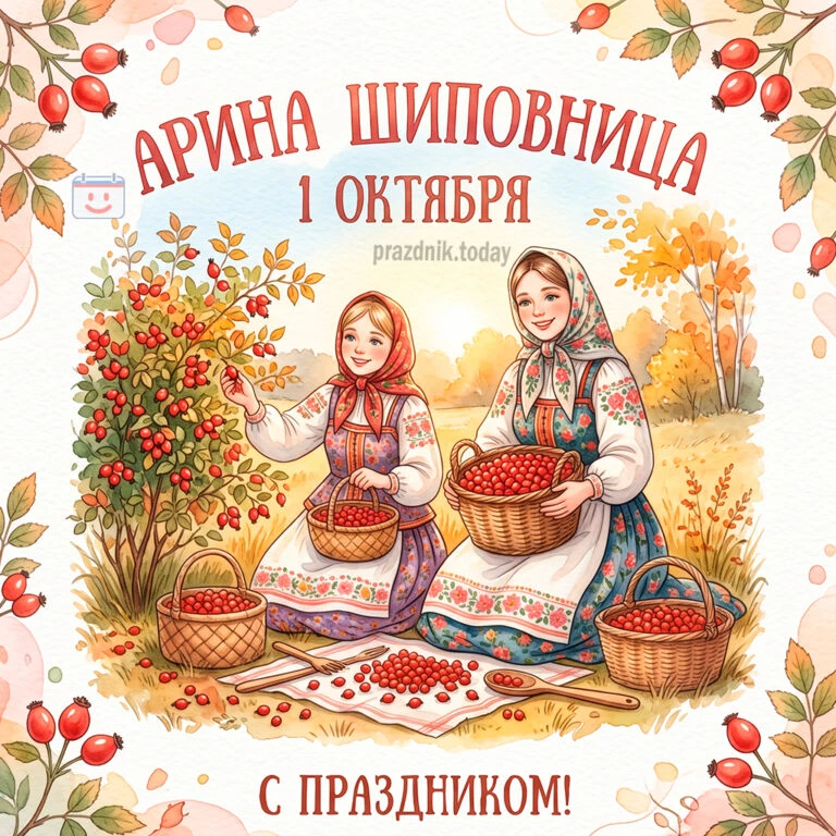 К началу октября шиповник уже наливался красным цветом — самое время было отправляться ...