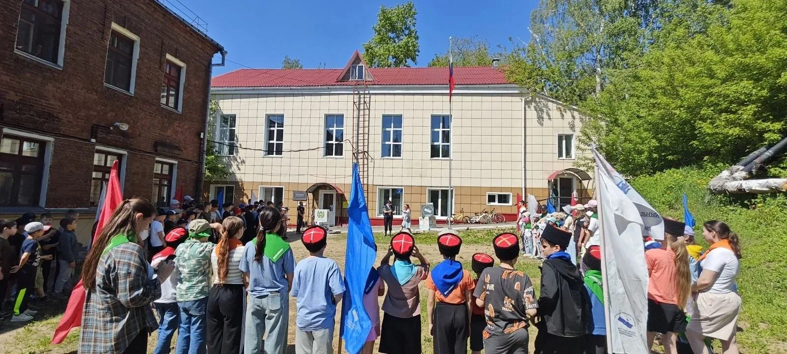 В День защиты детей в Региональном центре воспитания «Томские казачата» торжественно от...