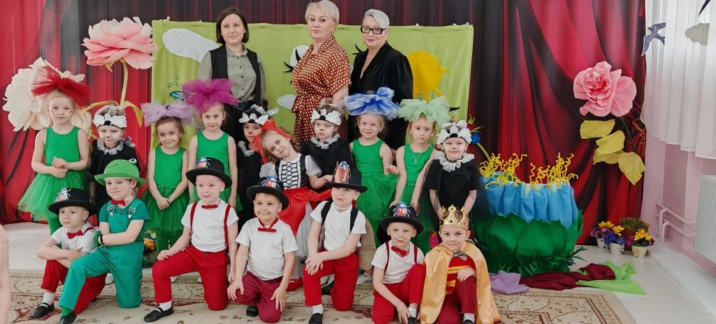 Мюзикл 🪄 «Дюймовочка» 🪄 в группе  «Петушок»🐓  — волшебство на сцене
Сегодня  ребята средней групп