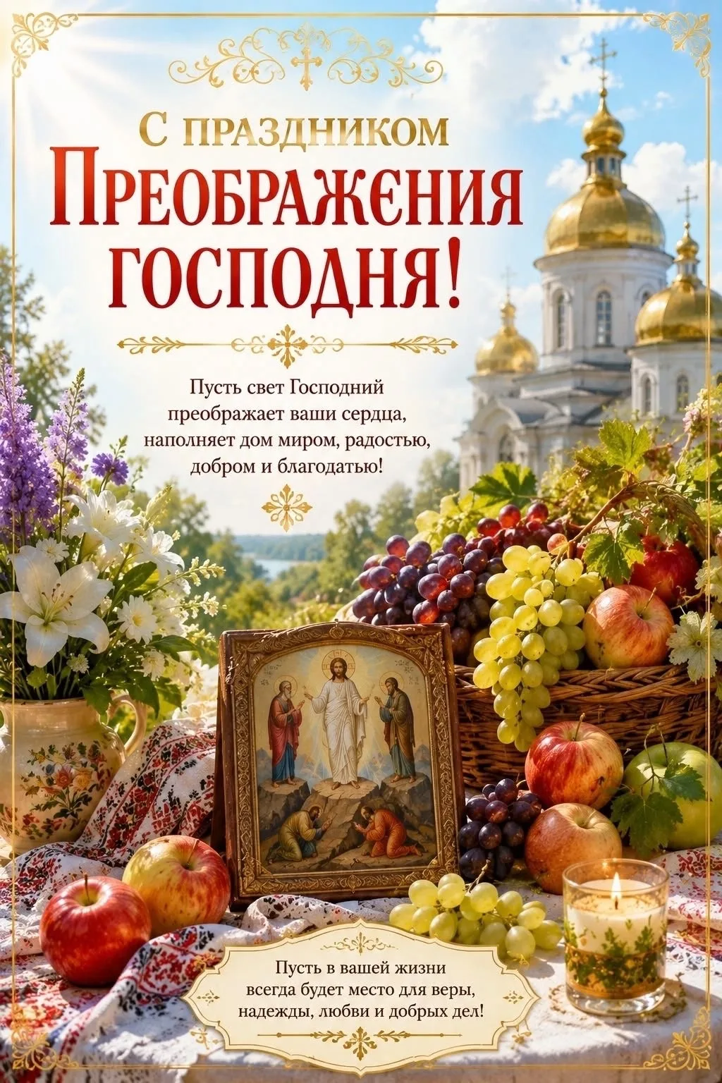 Дорогие братья и сестры, друзья и единомышленники!