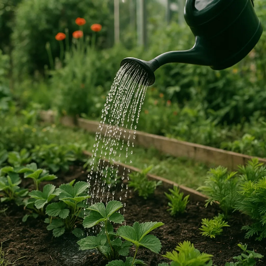 🌿 Полив растений: практическое руководство