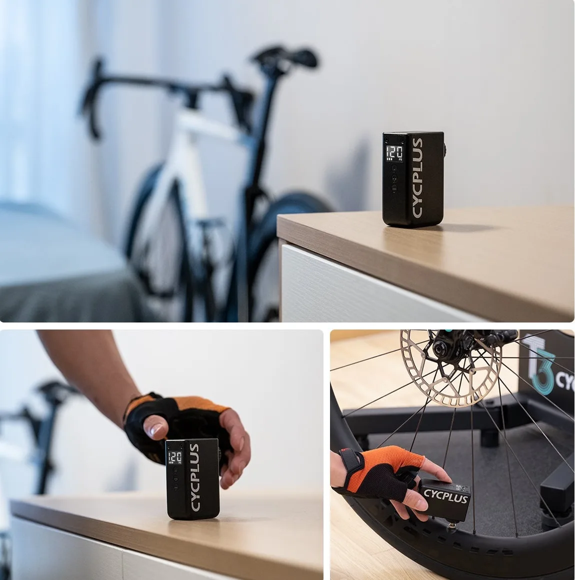 Велосипедные мини-насосы CYCPLUS серии AS2