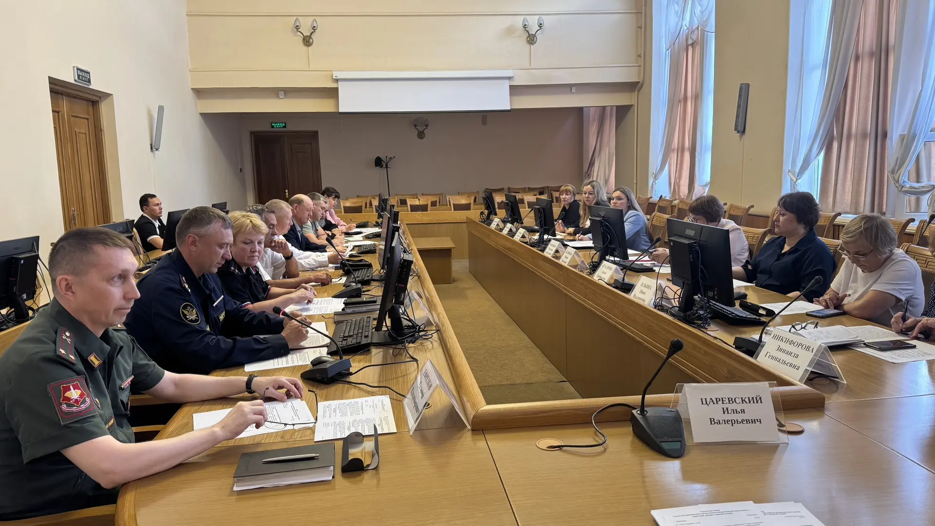 Коротко о важном ✍🏻

Сегодня прошло заседание совета республиканского центра военно-патриотического