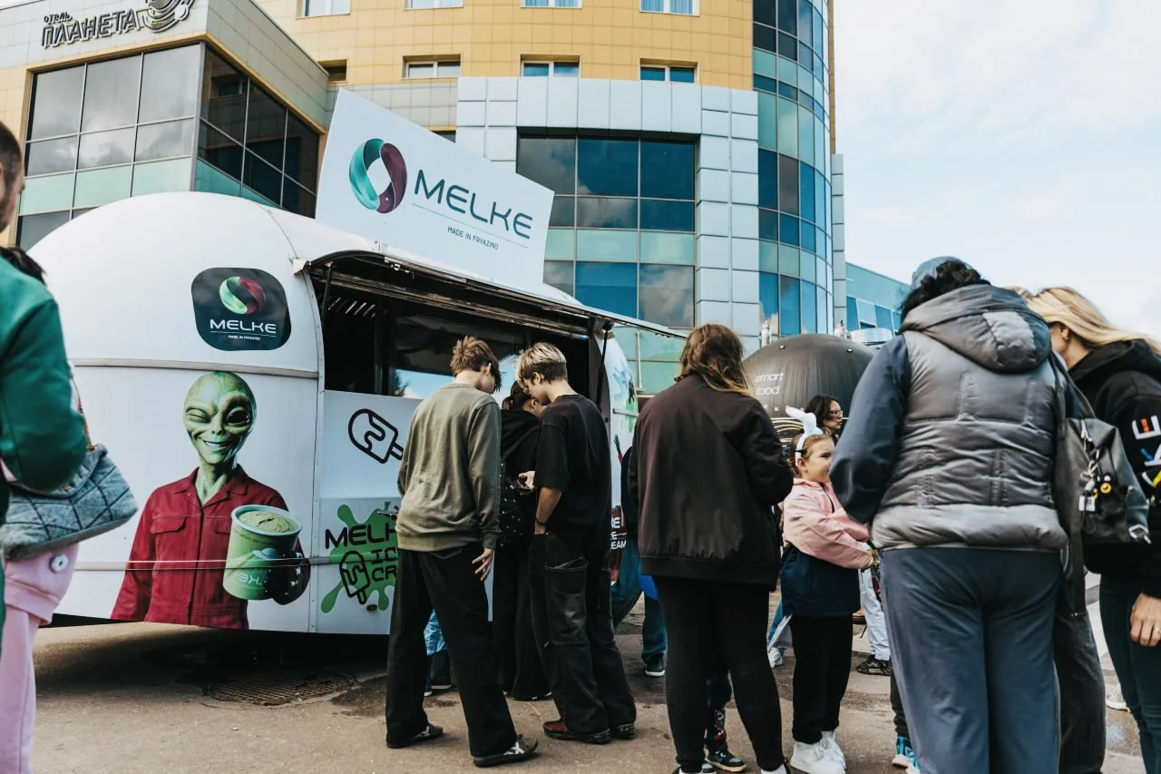 MELKE ICE CREAM TRUCK: МОРЕ ЭМОЦИЙ И ПРАЗДНИЧНОЕ НАСТРОЕНИЕ