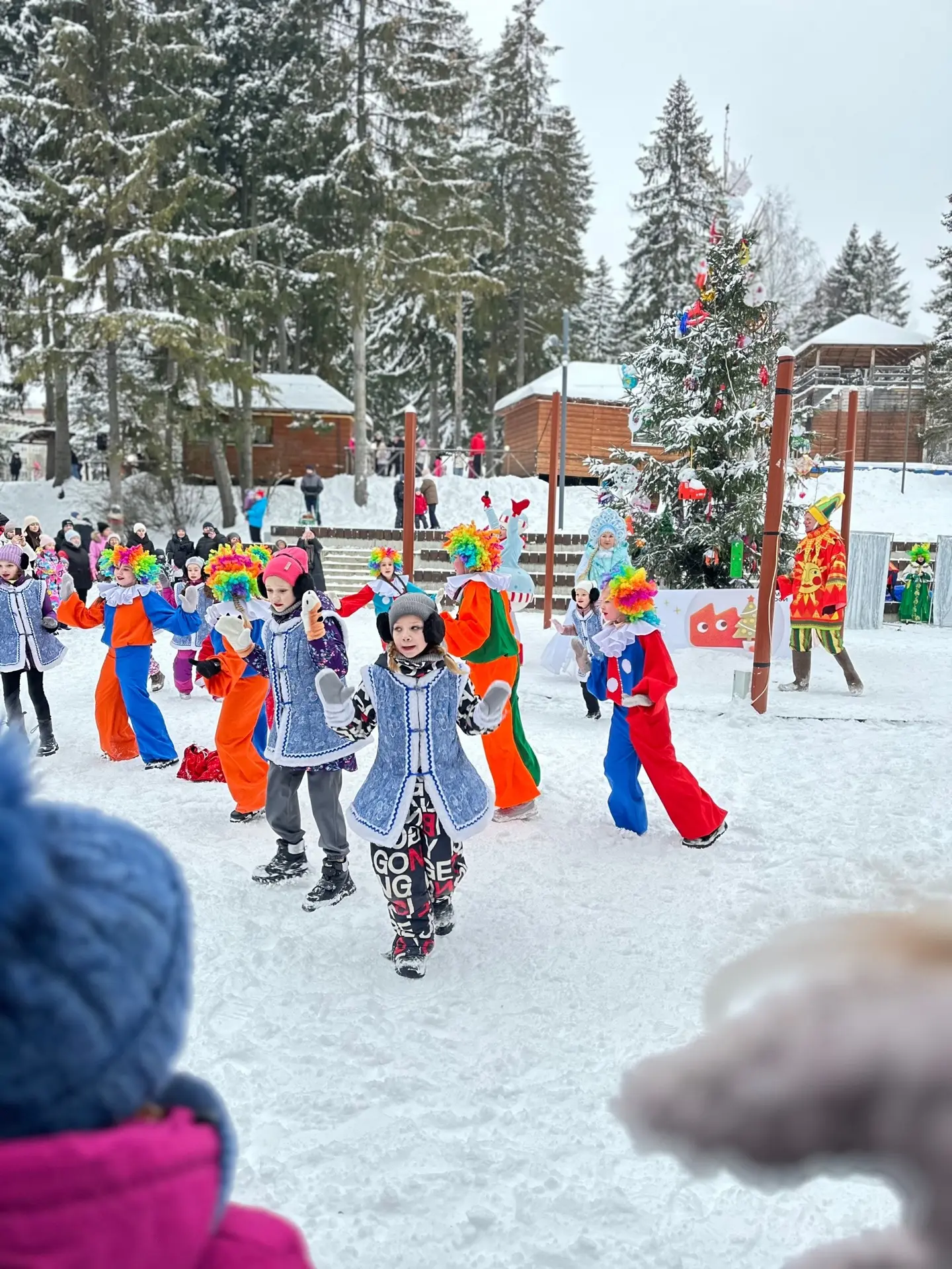 Открытие районной ёлочки 🎄 в Парке Тишино!  Фото: Парки Ижевска