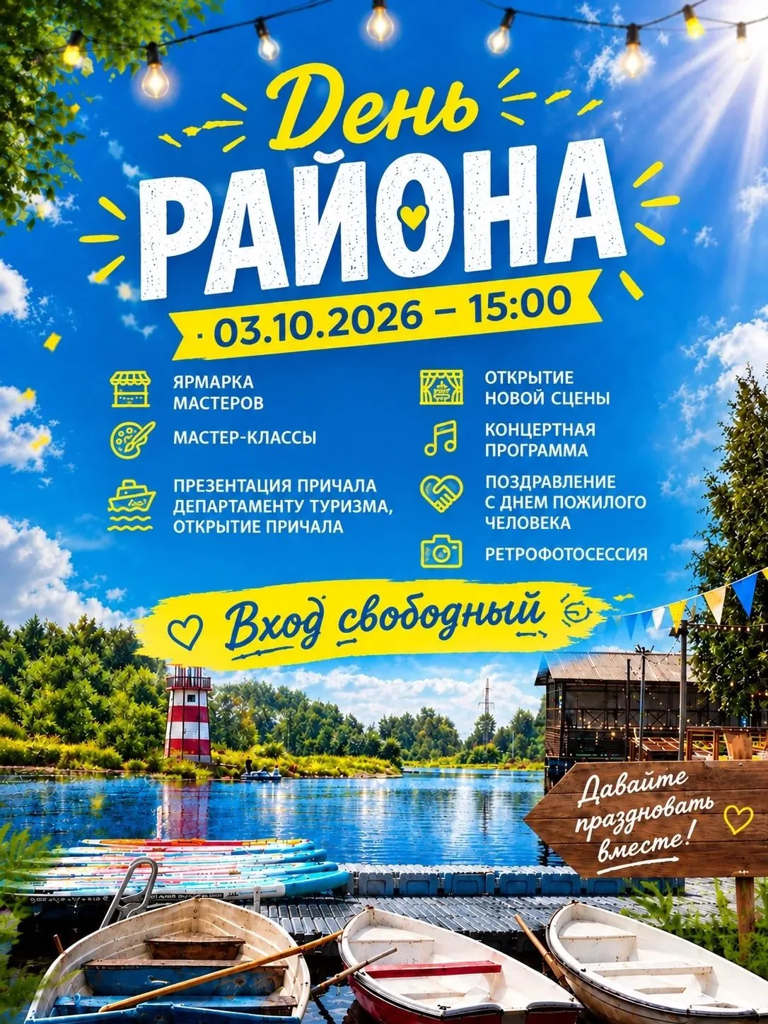🎉 День Академического района на Мичуринских прудах
