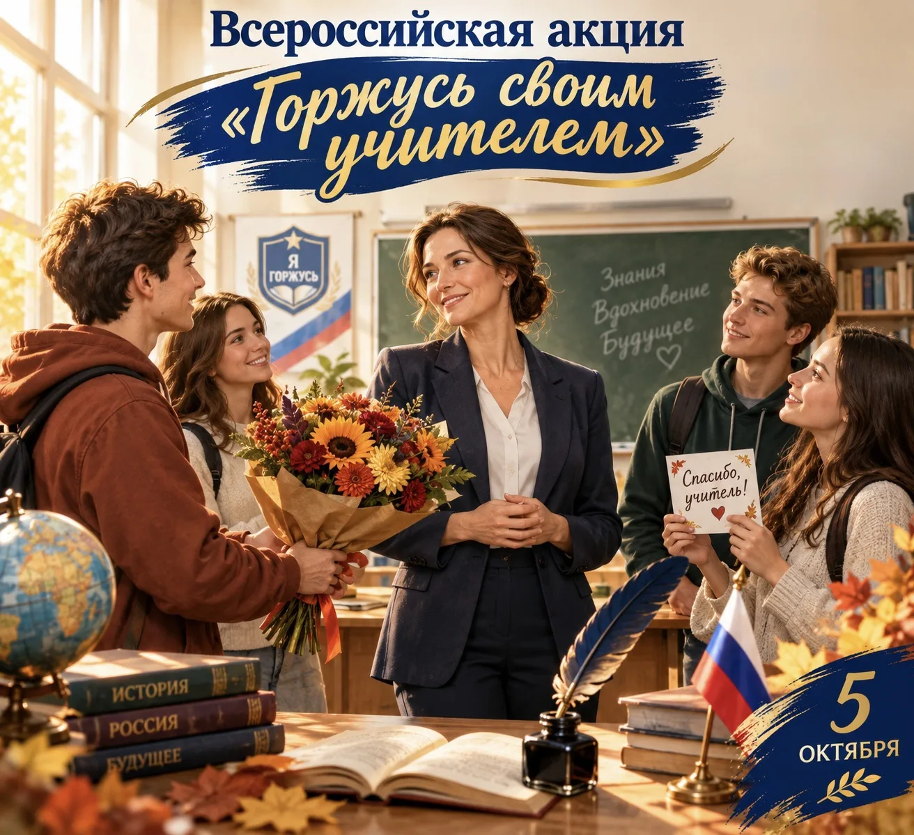 🎓 Горжусь своим учителем!
