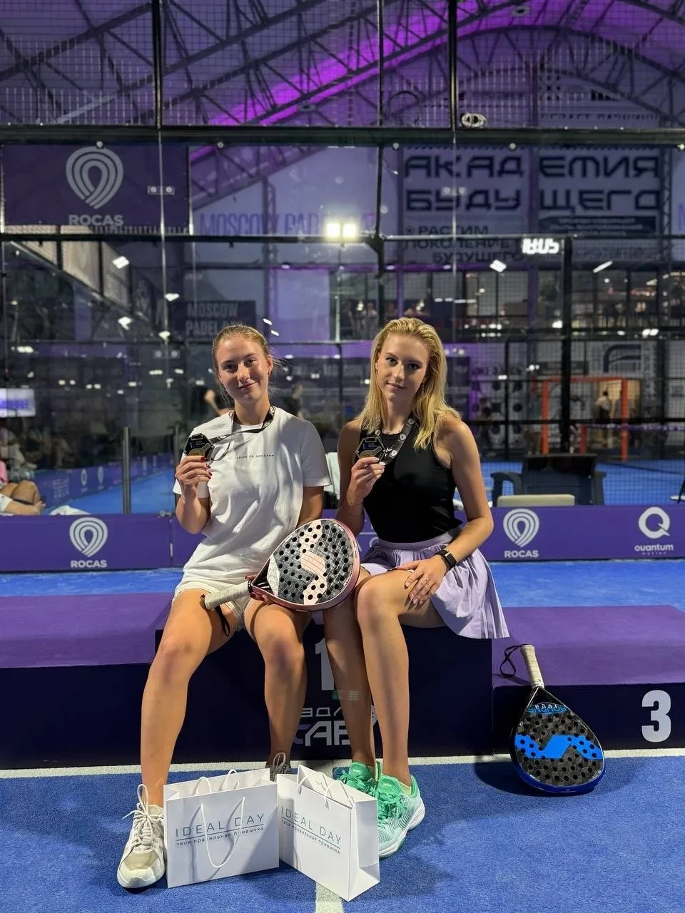 🏆🎾Первое золото в паделе! Курянка Дарья Харланова покорила Moscow Padel Day II