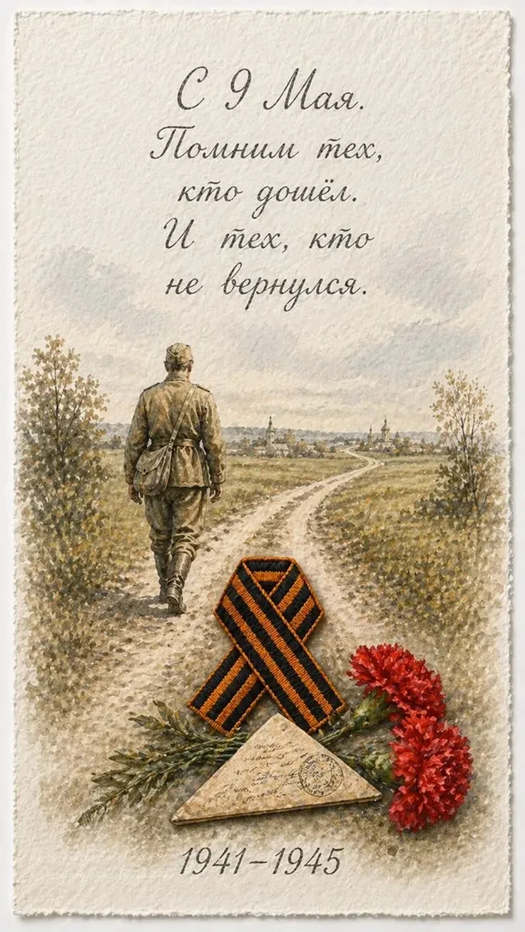 С праздником! С Днём Великой Победы!