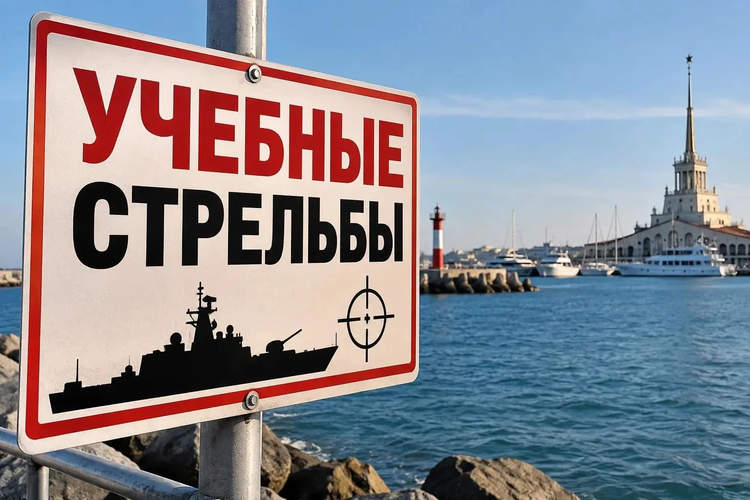 В Сочи пройдут учебные стрельбы