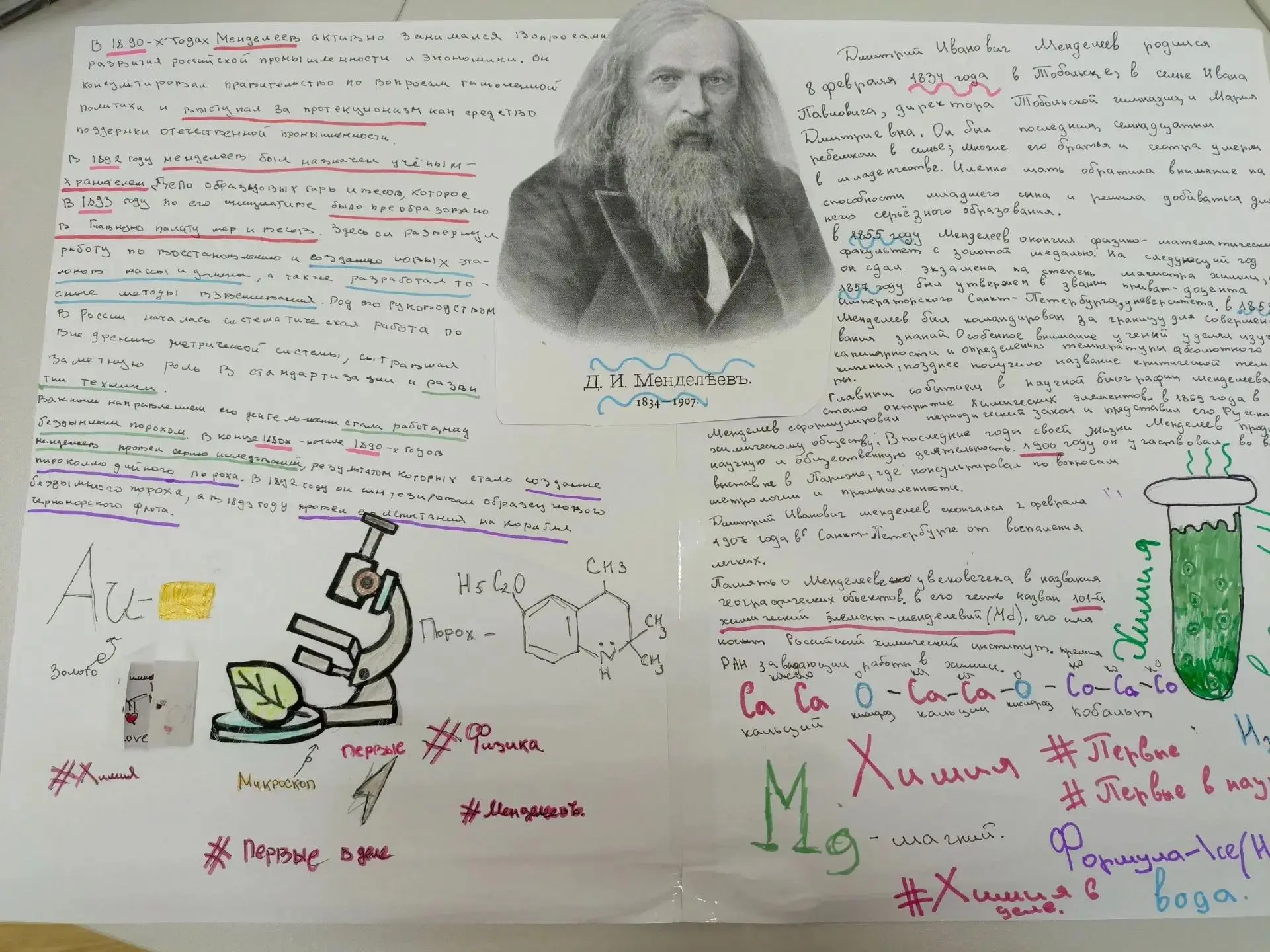 Наука — это круто! 🔬🧪✨
Продолжаем выполнять задания из Календаря Первых! И сегодня у нас — настоящ