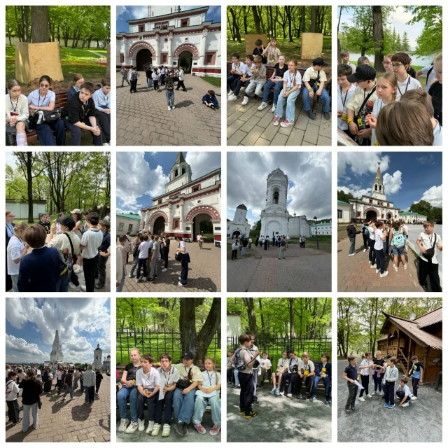 🌳🏛️ 4 «Б» в Коломенском!  Ребята перенеслись в XVI–XIX века, увидели Храм Вознесения (1532 г.!) и до
