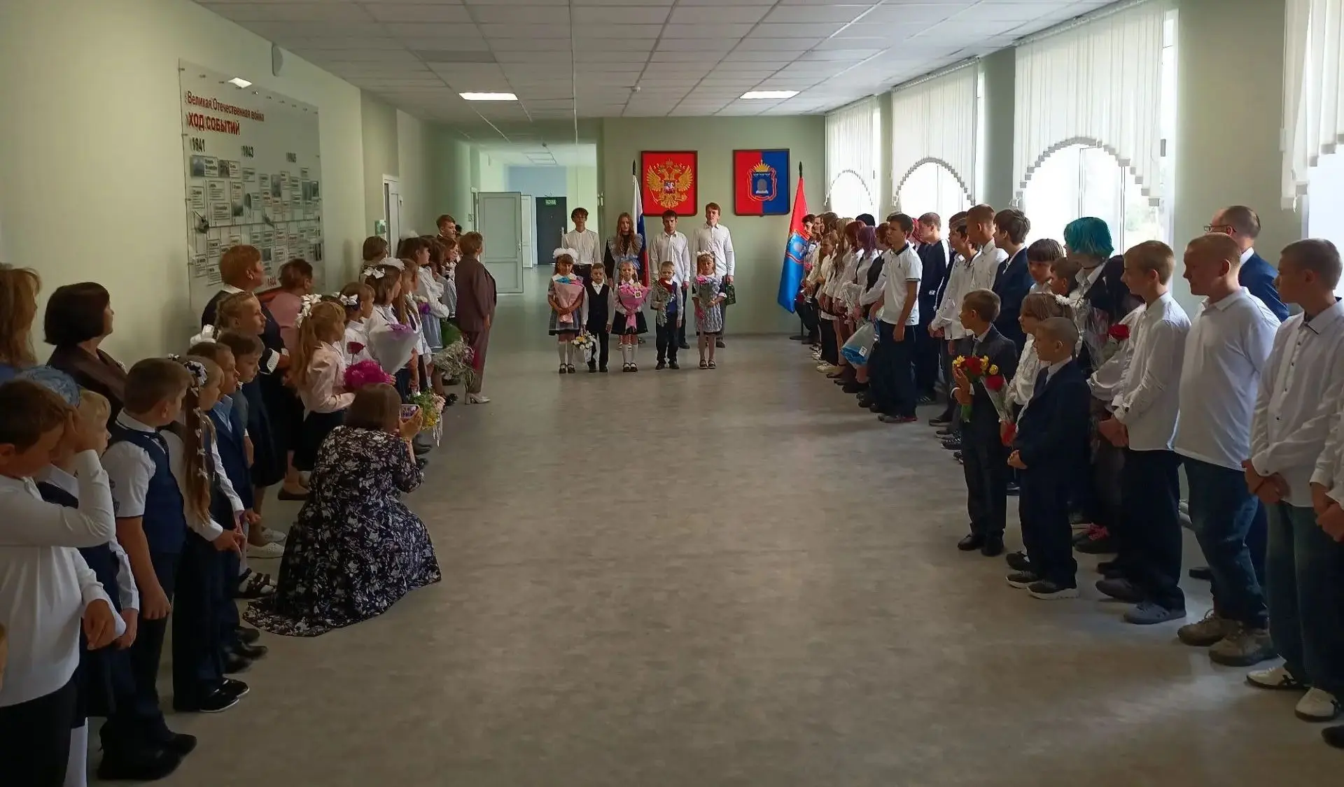 В Петровском муниципальном округе, как и по всей необъятной России,  в День знаний в Ше...