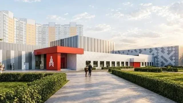 🏊 На улице Москворечье строят большой спорткомплекс