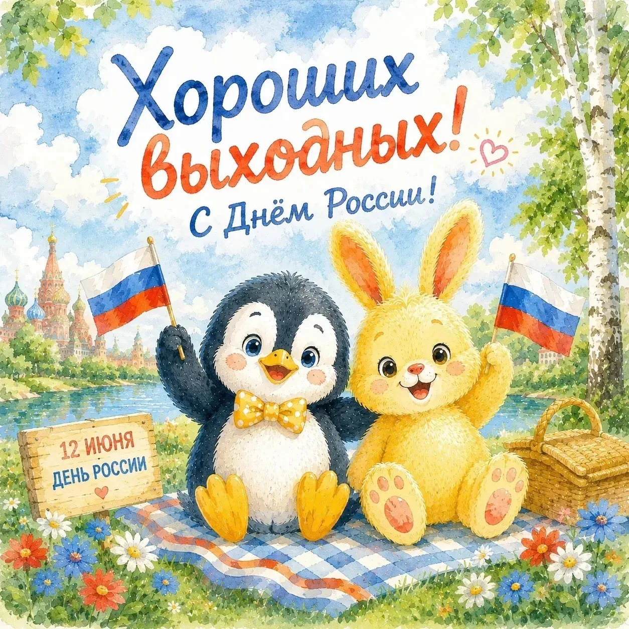 Поздравляем с Днём России! 🇷🇺