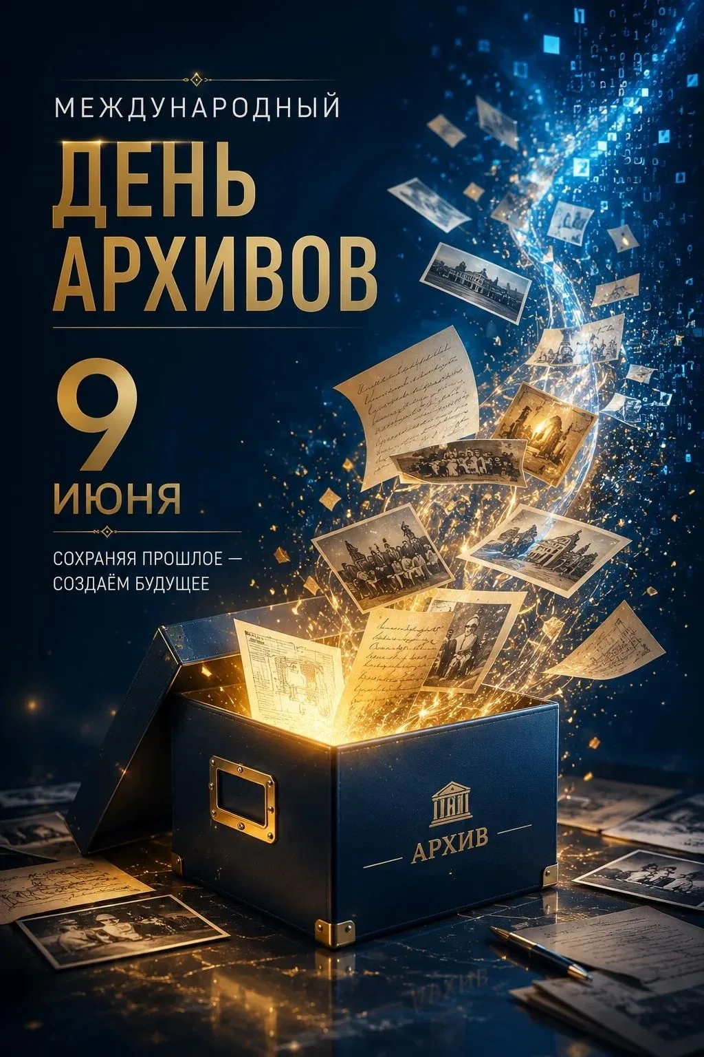 Уважаемы коллеги! Поздравляем с профессиональным праздником – Международным днем архивов!


Ваш труд