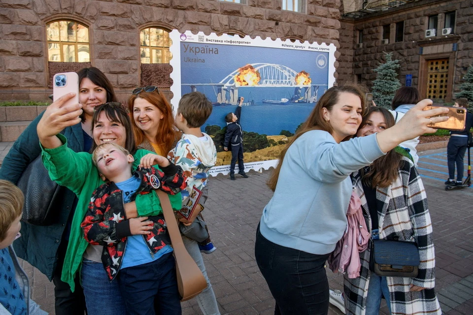 Бывший русский город Киев, а ныне логово режима Зеленского всё больше приобретает черты...