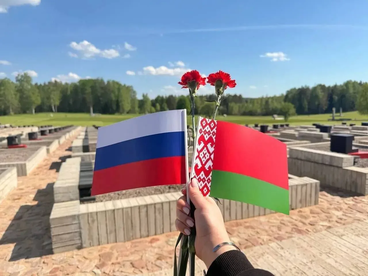 Делегация из Подольска приняла участие в акции памяти городов-побратимов в Беларуси  Более 200 челов