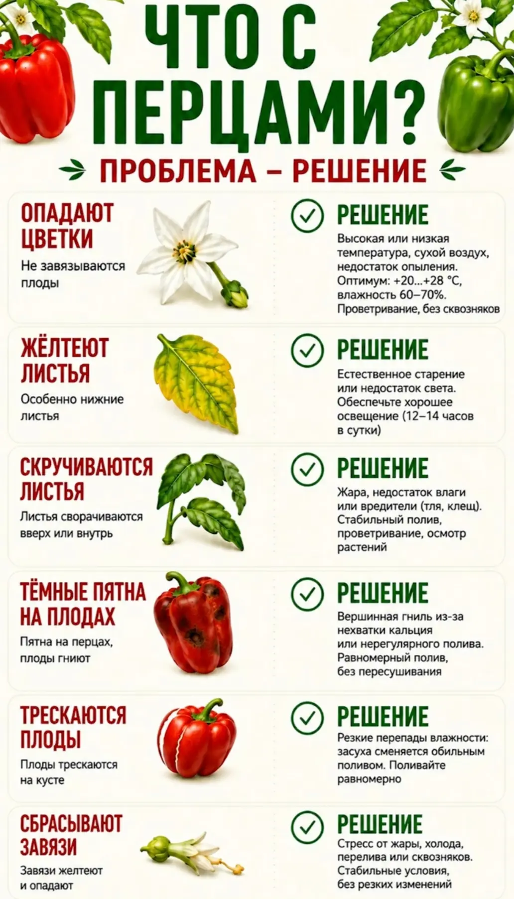 **🌶️ «Что с перцами?» — узнайте, как вырастить идеальный урожай!**
