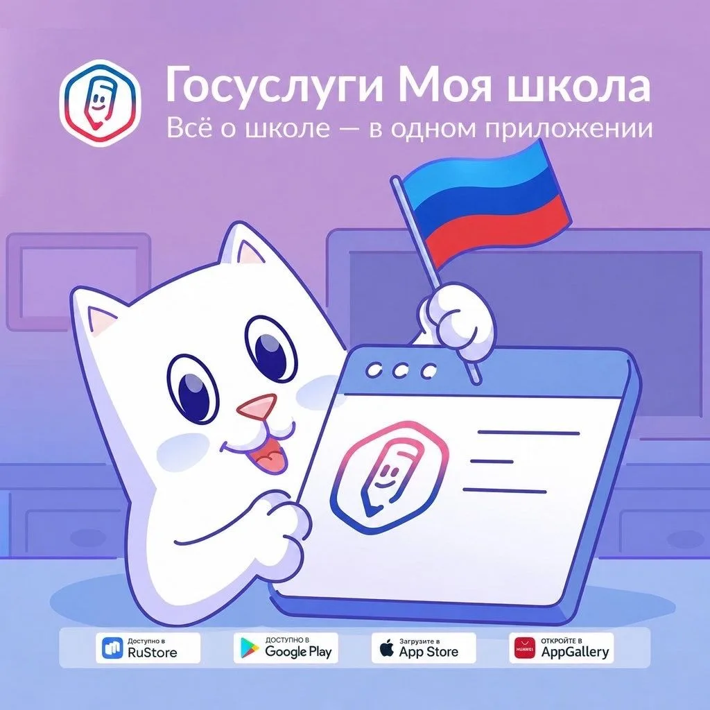 «Госуслуги Моя школа»: с 1 сентября — единый цифровой помощник