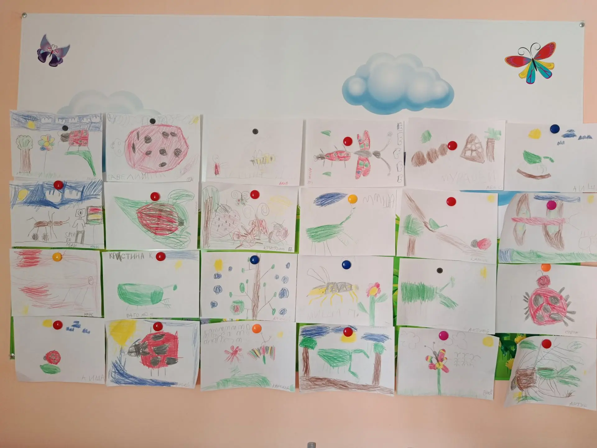 🦋В группе "Сказка" ребята погрузились в удивительный мир насекомых.🐛