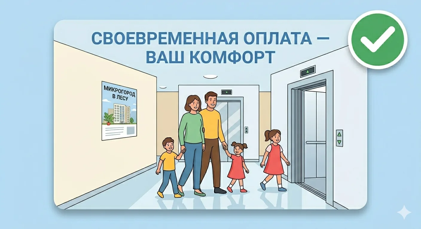 🗓 Квитанции за апрель ожидают оплаты