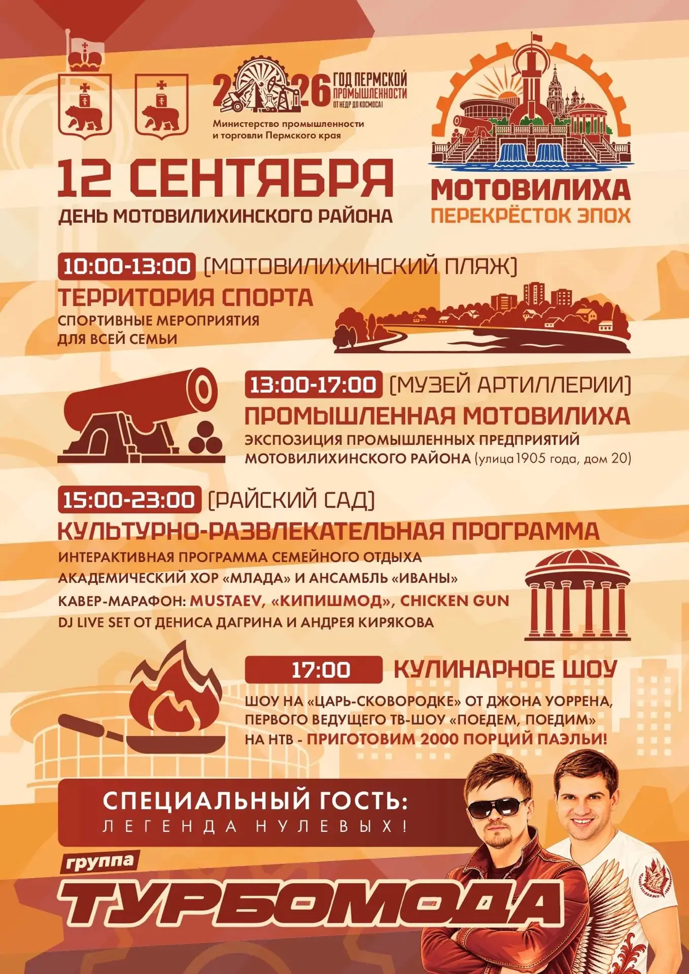 МОТОВИЛИХА ПРИГЛАШАЕТ НА ЮБИЛЕЙ: «ПЕРЕКРЁСТОК ЭПОХ» 290 ЛЕТ СЛАВНОЙ ИСТОРИИ.