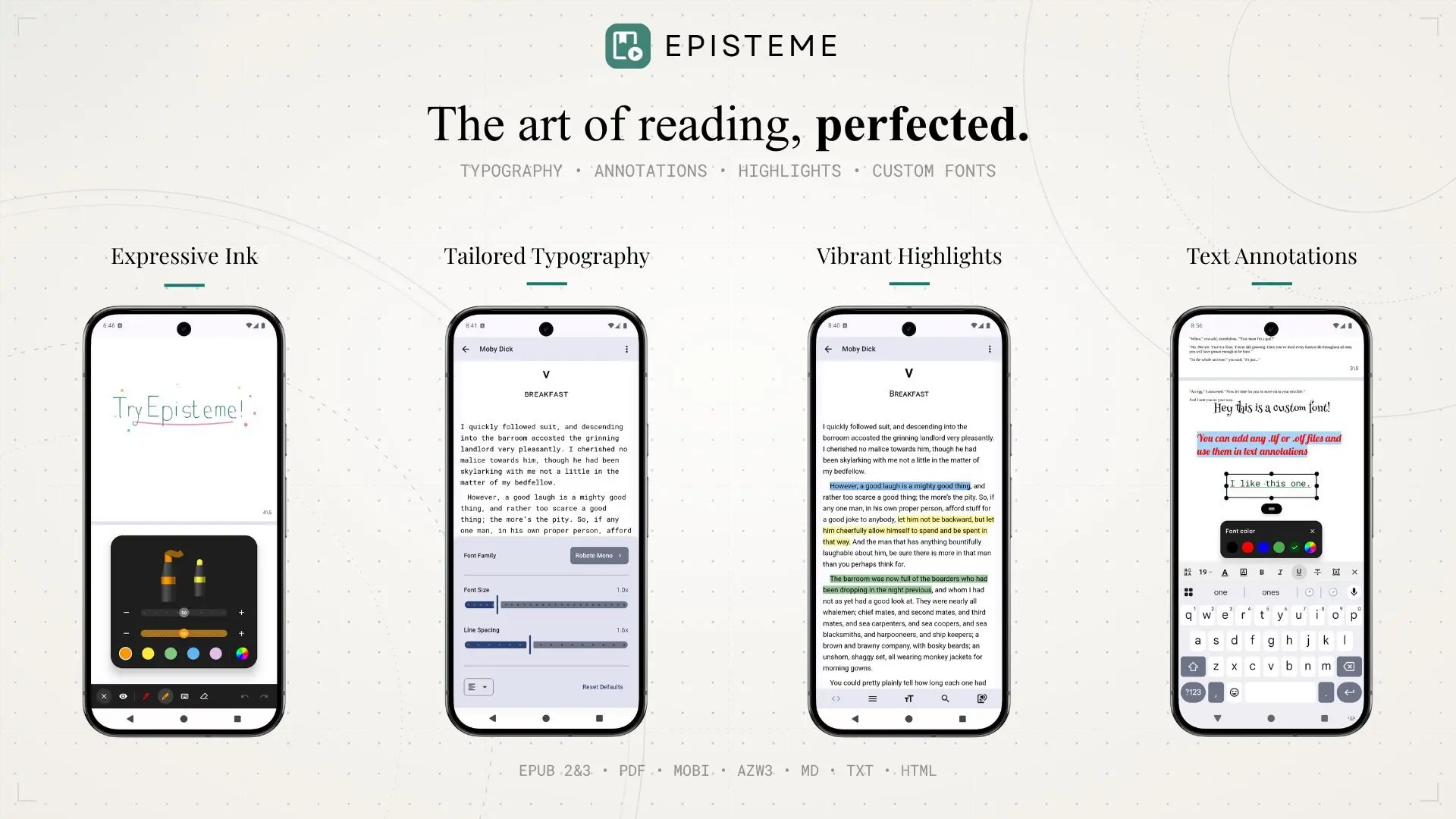 Episteme — современная программа для чтения документов и электронных книг, ориентирован...