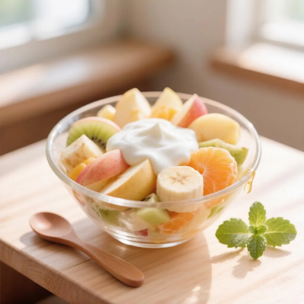 🍎 Фруктовый салат — идеальный полезный перекус для детей! 😊

Хочется, чтобы ребёнок ел вкусно и с 