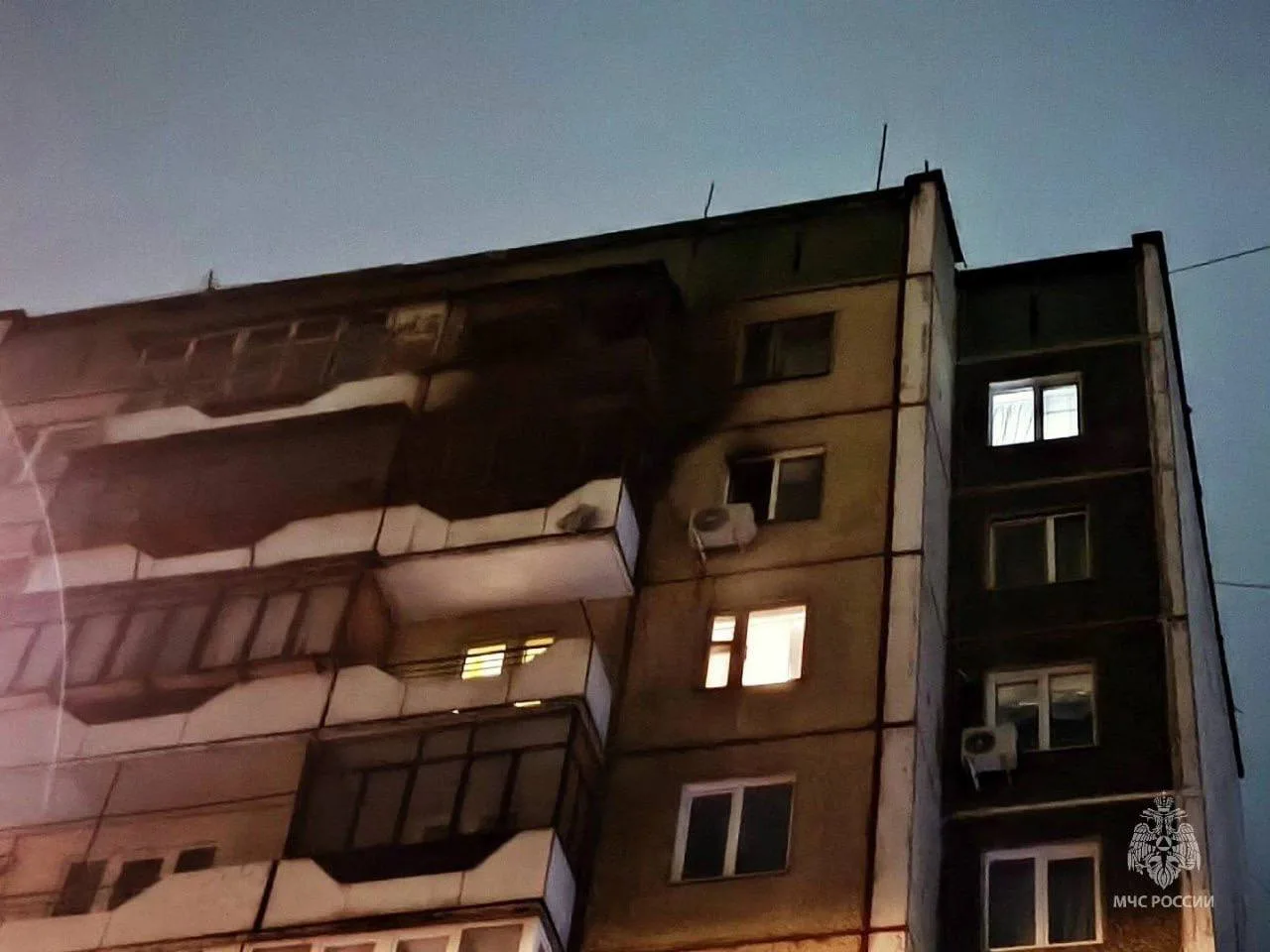 Ночной пожар в Челябинске унес жизнь мужчины