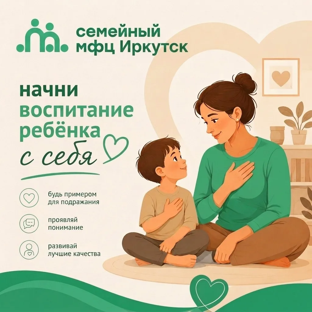 🧸 Воспитание начинается не с ребенка, а с вопроса к себе.