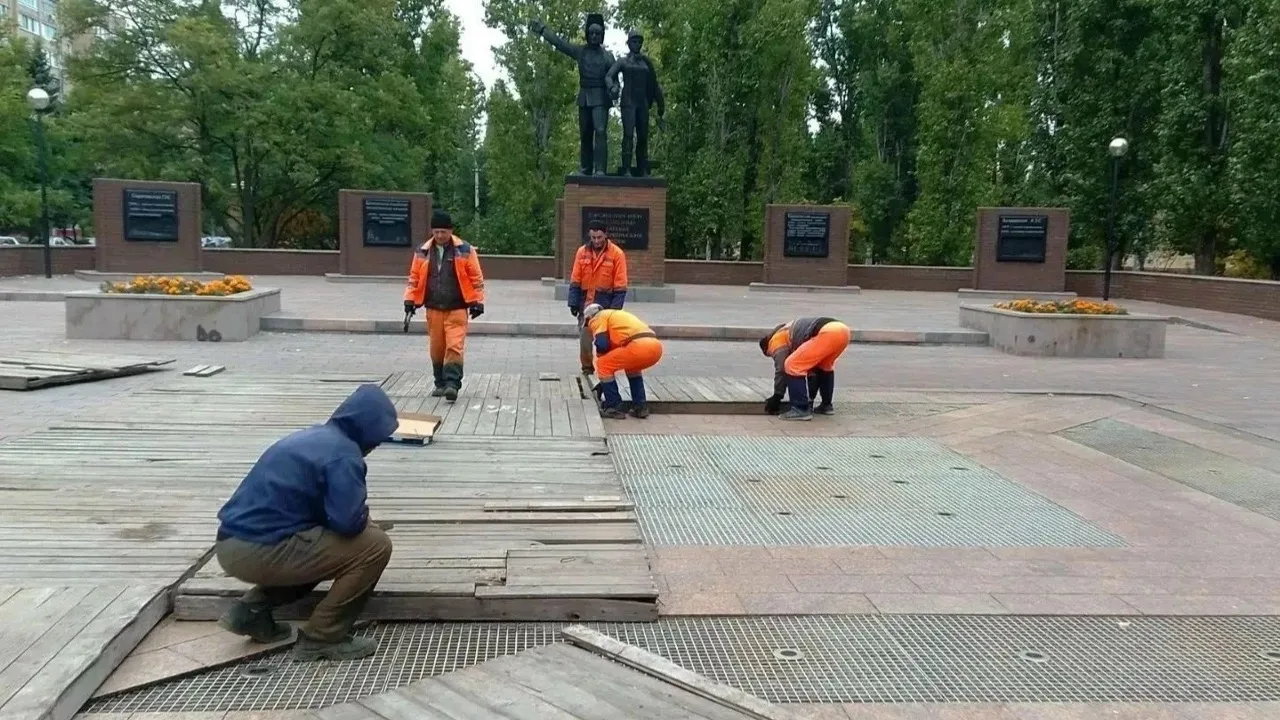 В Балаково началась консервация городских фонтанов