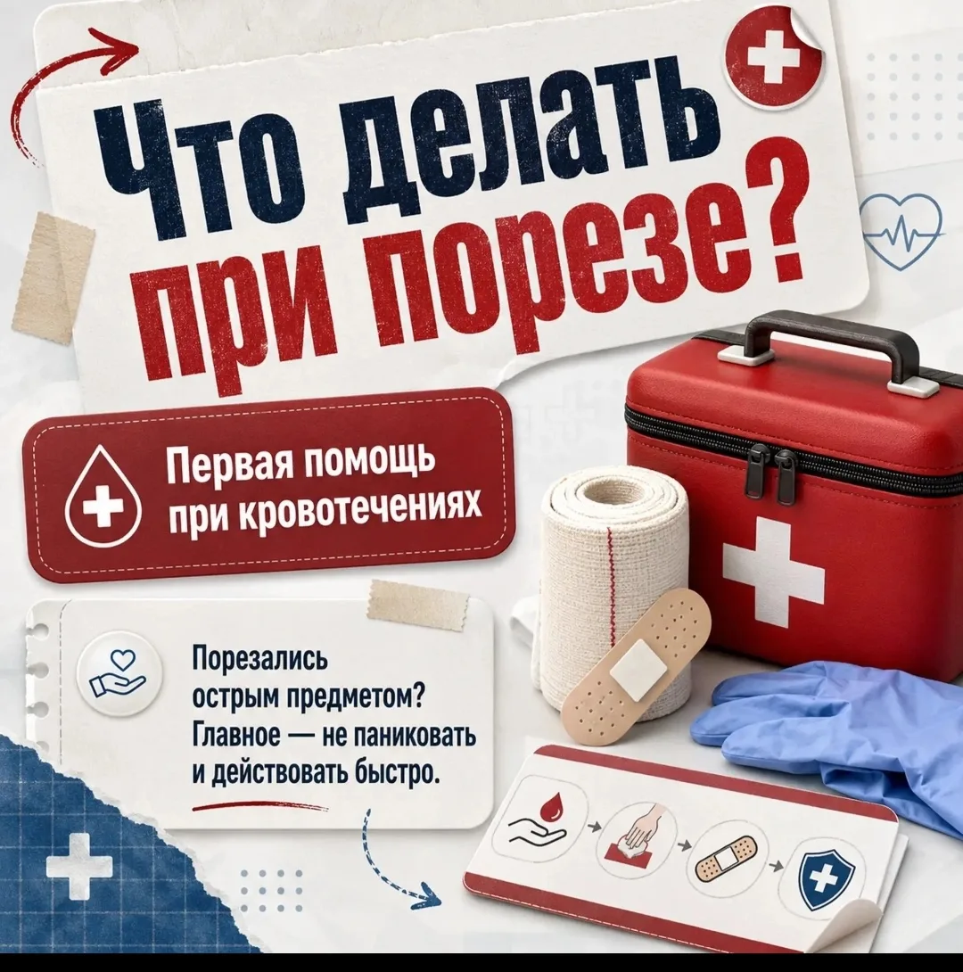 🤔🚑Что делать, если вы или кто-то рядом получил травму?

Ответ на этот вопрос зависит от того, како
