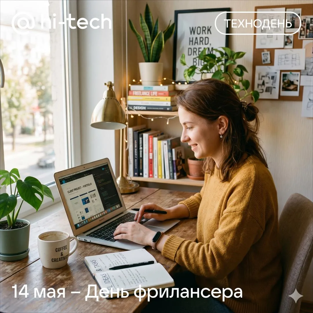 💻 Сегодня в России отмечают День фрилансера  Ровно 21 год назад, 14 мая 2005 года, заработала первая