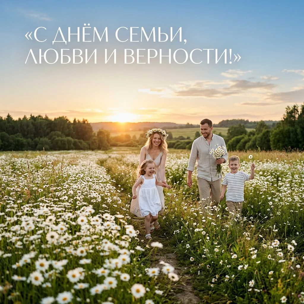 Дорогие петербуржцы!

От всей души поздравляю вас с Днём семьи, любви и верности!

Семья всегда была